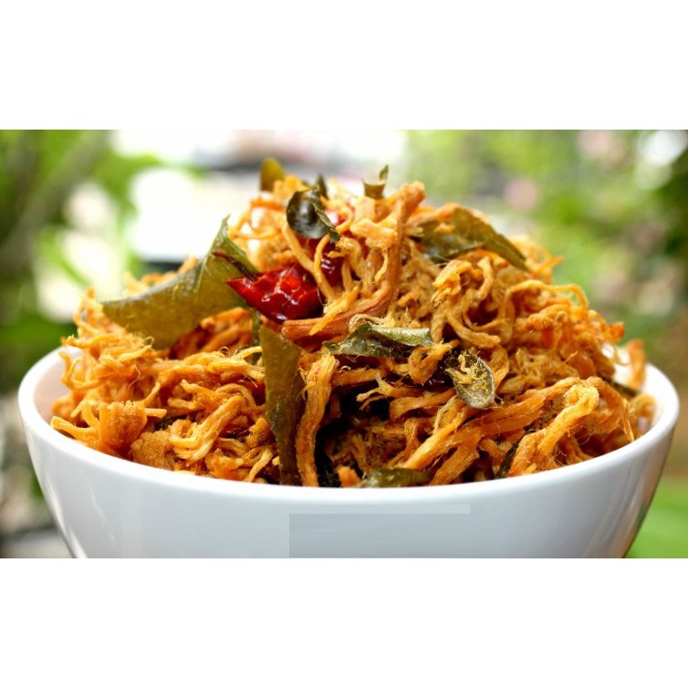 Combo 3KG Khô Gà Lá Chanh Và  2KG Khô Gà Bơ Tỏi (đóng hũ) Viettin Mart
