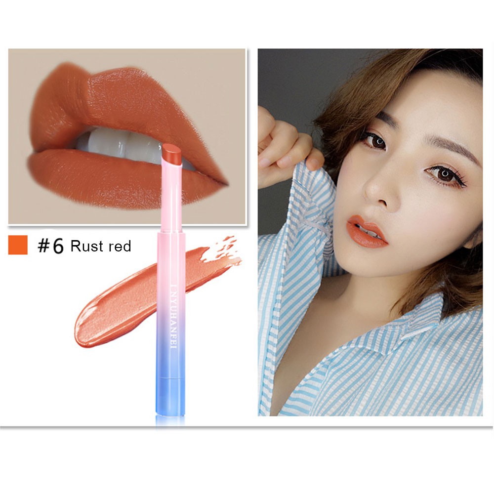 (Hàng Mới Về) Son Môi Dưỡng Ẩm Lâu Trôi Màu Sắc Thời Trang Dành Cho Nữ | BigBuy360 - bigbuy360.vn