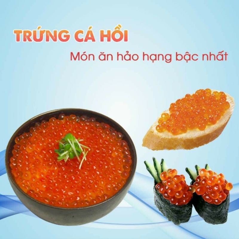 Trứng cá hồi Nga ( hủ 220gr)