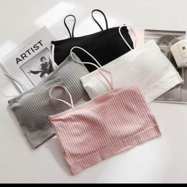 [Mã FAMARAL1 giảm 10K đơn 50K] Áo Bra 2 dây GÂN TĂM đệm mỏng, ôm ngực co giãn, mềm mịn BR23 | BigBuy360 - bigbuy360.vn