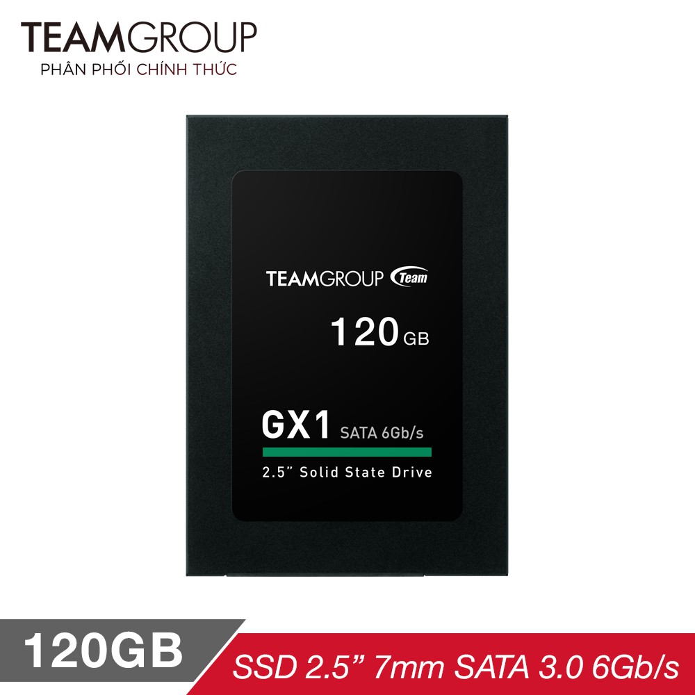 Ổ cứng SSD Team Group GX1 120GB Sata III 7mm 2.5"