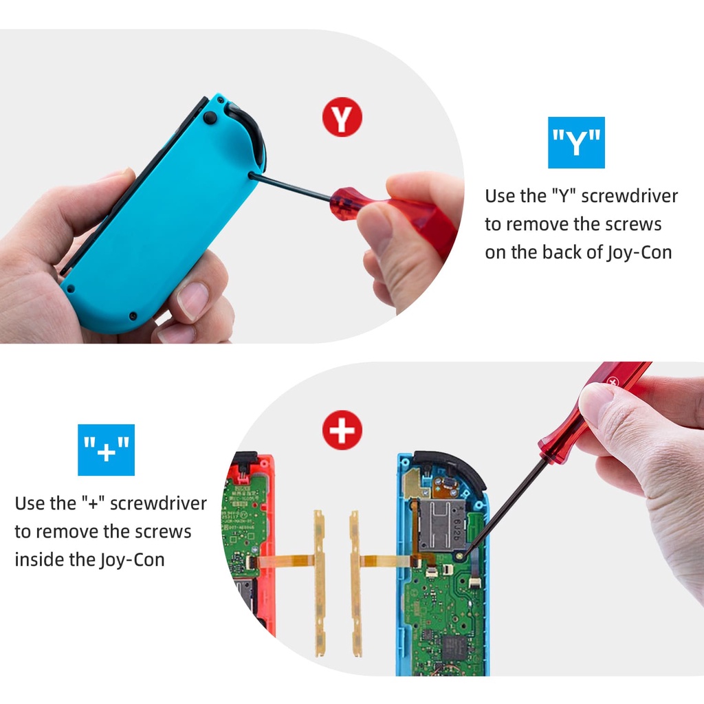 Cáp Linh Hoạt Đồng Bộ Gồm Nút Đồng Bộ + Vít   Cho Máy Chơi Game Nintendo Switch/Switch OLED Joy-Con