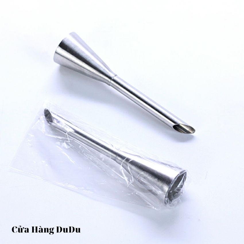 🌻 Đui Bơm Nhân Bánh Su Kem Bằng Thép Không Gỉ - Đầu Bơm Nhân Su Kem NC5051 🌻