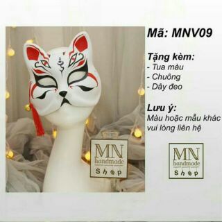 [ẢNH THẬT] Mặt nạ cáo đã vẽ cosplay Halloween