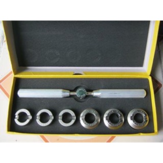 Mở Đáy Đồng Hồ Rolex Sịn Với 6 Đầu Vam Chuẩn Size.