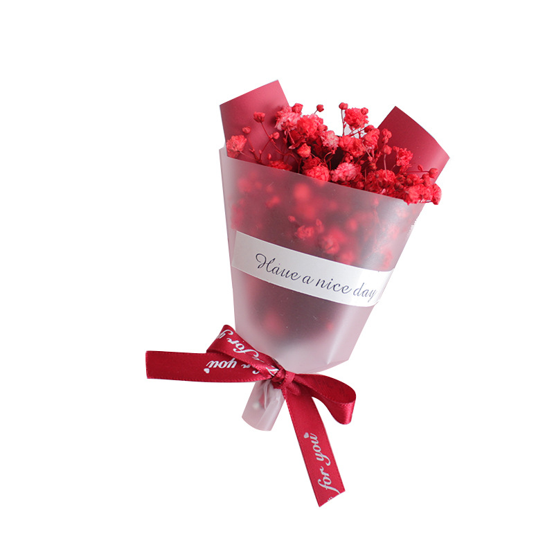 Bó Hoa Hồng Khô Tự Nhiên Dùng Trang Trí Diy