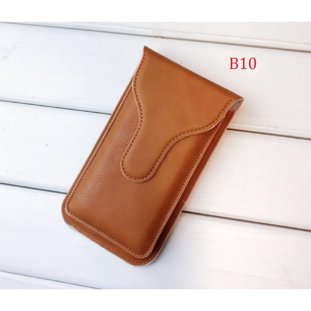 Bao da đựng điện thoại, Túi Da Đựng Điện Thoại, Túi Mini Đeo Hông nhiều Ngăn Tiện Dụng Mã B10 | BigBuy360 - bigbuy360.vn