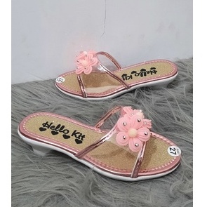 DÉP GUỐC ĐÍNH HOA BÉ GÁI CAO 4CM