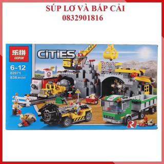 Lepin mã 02071 mỏ khai thác khoáng sản - Đồ chơi xếp hình, lắp ráp thông minh