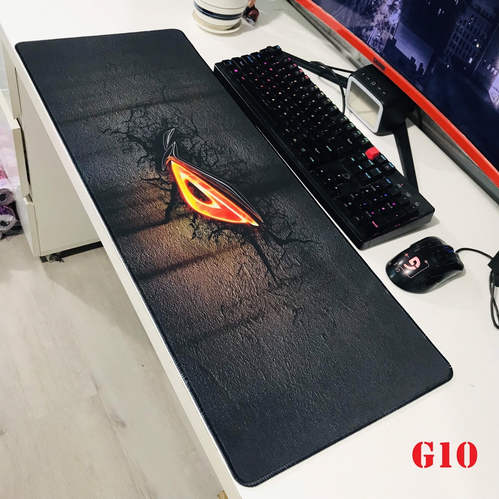 Bàn Di Chuột - Lót Chuột Khổ Lớn Gaming Siêu Đẹp Siêu Mịn Siêu Bền 800x300x3mm | WebRaoVat - webraovat.net.vn