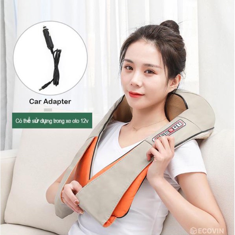 Đai massa cổ, vai , gáy. Máy massa lưng, đùi hông 6D hồng ngoại Kensonic HM-V85