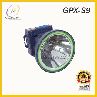 Đèn đội đầu siêu sáng gpx s9 1000w chiếu sáng liên tục 10h