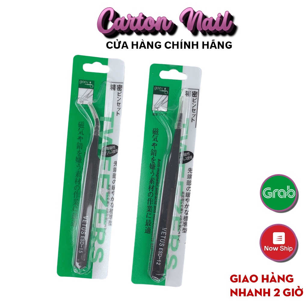 Nhíp gắp đá nail, nhíp nail chuyên dụng cho dân làm móng