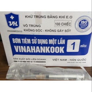 Bơm tiêm Vinahankook 1cc