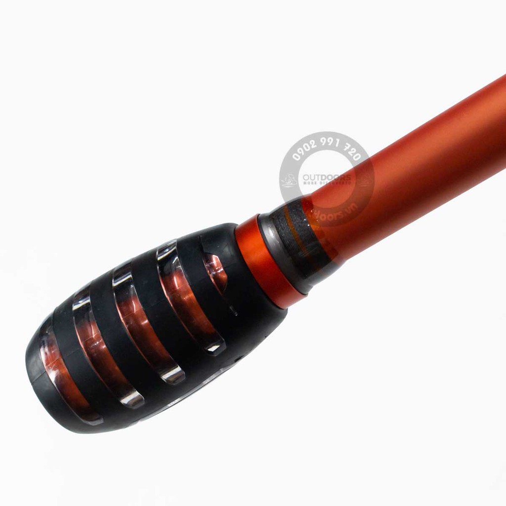 Cần máy đứng Bekley Lightning Rod Shock 1m98/2m1 BSSHK/ cần câu cá 2 khúc