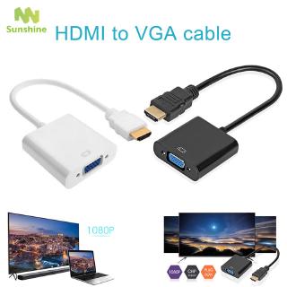 Bộ Chuyển Đổi Cổng Hdmi Sang Cổng Vga Cho Laptop / Tablet Kèm Dây Cáp 160mm