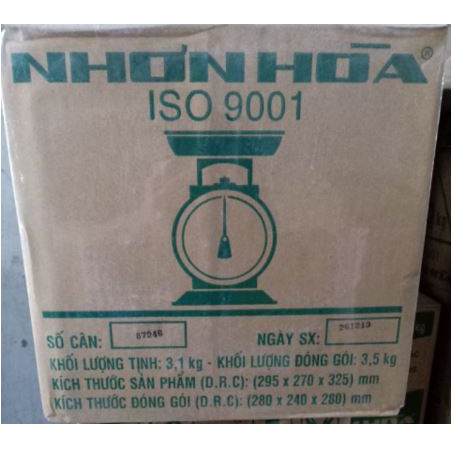 Cân Nhơn Hòa 10 kg_12kg chính hãng NHS-10-12