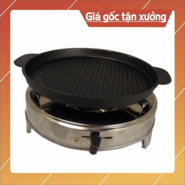 Chảo gang nướng đen xịn ( Size to 25cm)