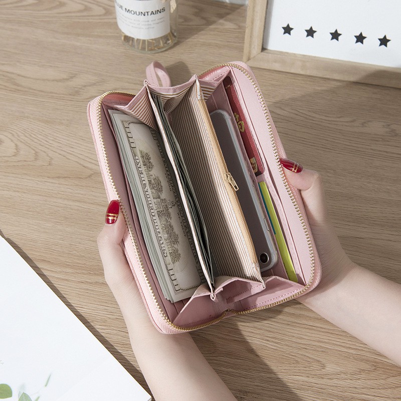 Ví dáng dài hình trái tim đôi FOREVER YOUNG siêu hót B098 | BigBuy360 - bigbuy360.vn