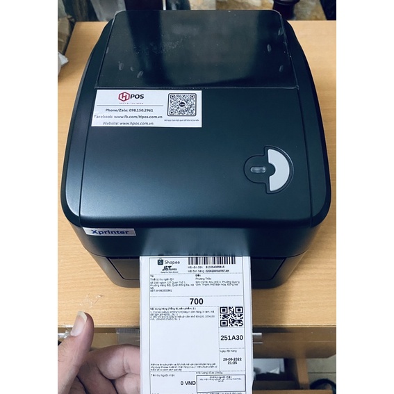 [CHÍNH HÃNG XPRINTER] Máy in đơn hàng, in tem, mã vận đơn XP-420B