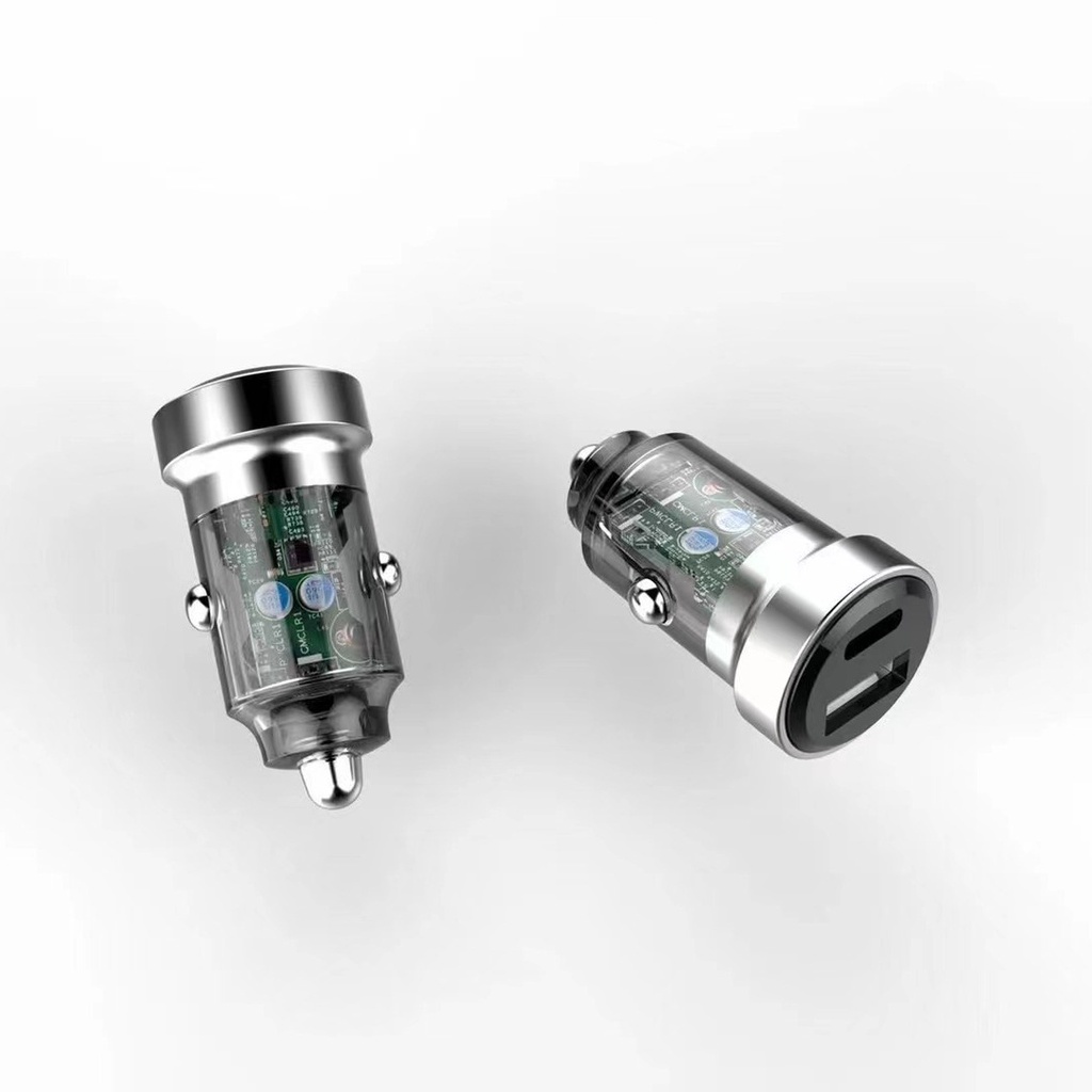 Bộ Sạc Nhanh Không Dây Trong Suốt Có Nam Châm Gắn Xe Hơi Cho iPhone 14 13 12 11 Pro Max
