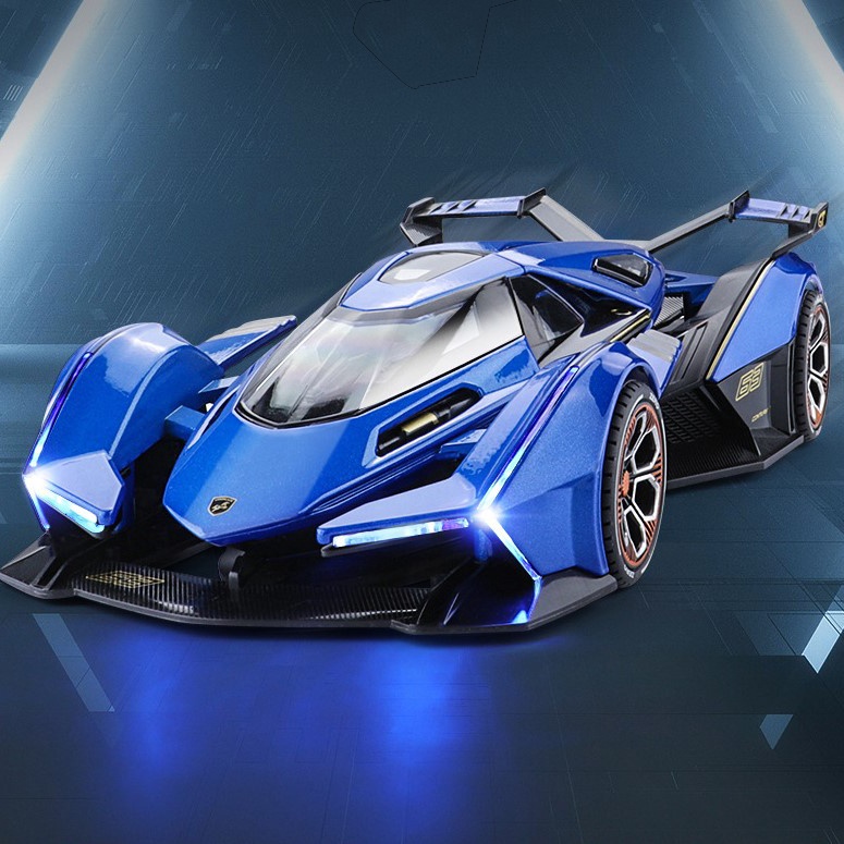 Mô hình siêu xe Lambo Vision GT tỷ lệ 1:22