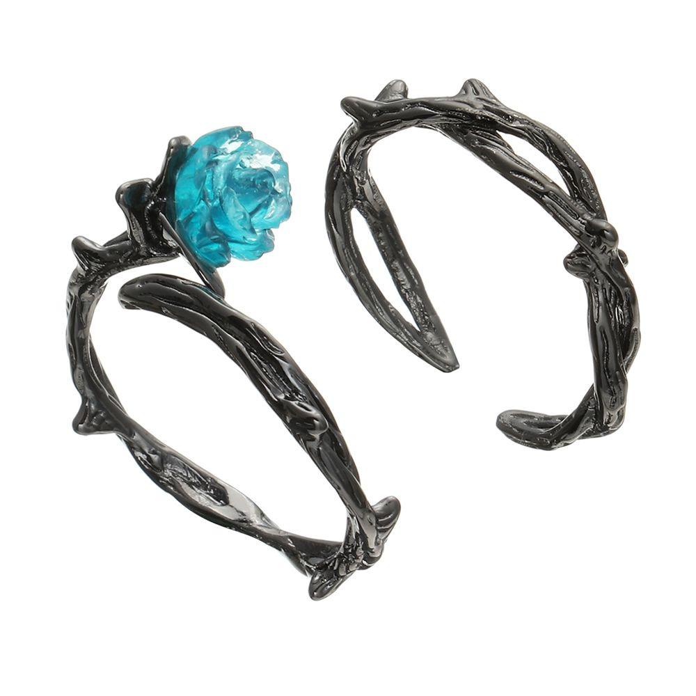 Nhẫn Đôi Hình Hoa Hồng Thời Trang