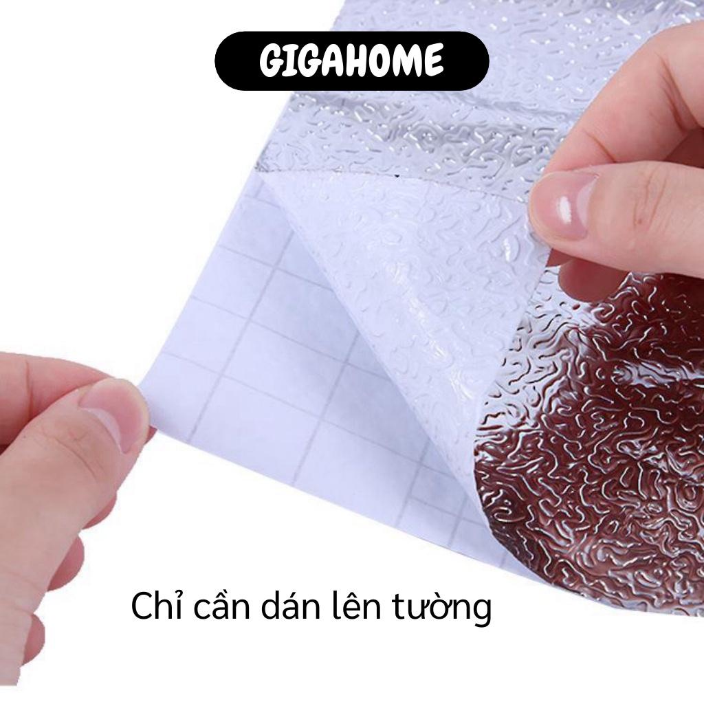 Giấy nhôm dán bếp GIÁ VỐN]Cuộn giấy nhôm chống dầu mỡ, trang trí nhà bếp ,giúp cho căn phòng bếp luôn sạch sẽ. 8414