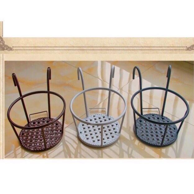 Giỏ Sắt Tròn Treo Chậu Hoa Ban Công Hàng Loại 1 ( Hàng Loại 1 )