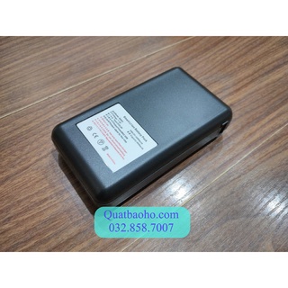 Pin quạ bảo hộ - pin quạt áo điều hòa - pin8k-đen