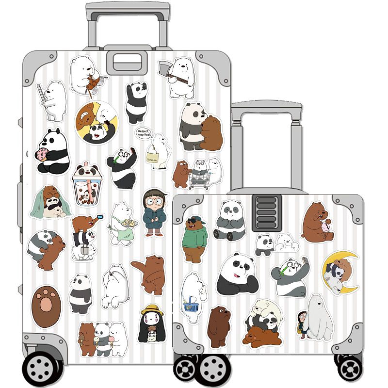 Set 105 Miếng Dán Kiểu Dáng Dễ Thương Chống Thấm Nước Trang Trí Đa Dụng Chất Lượng Cao