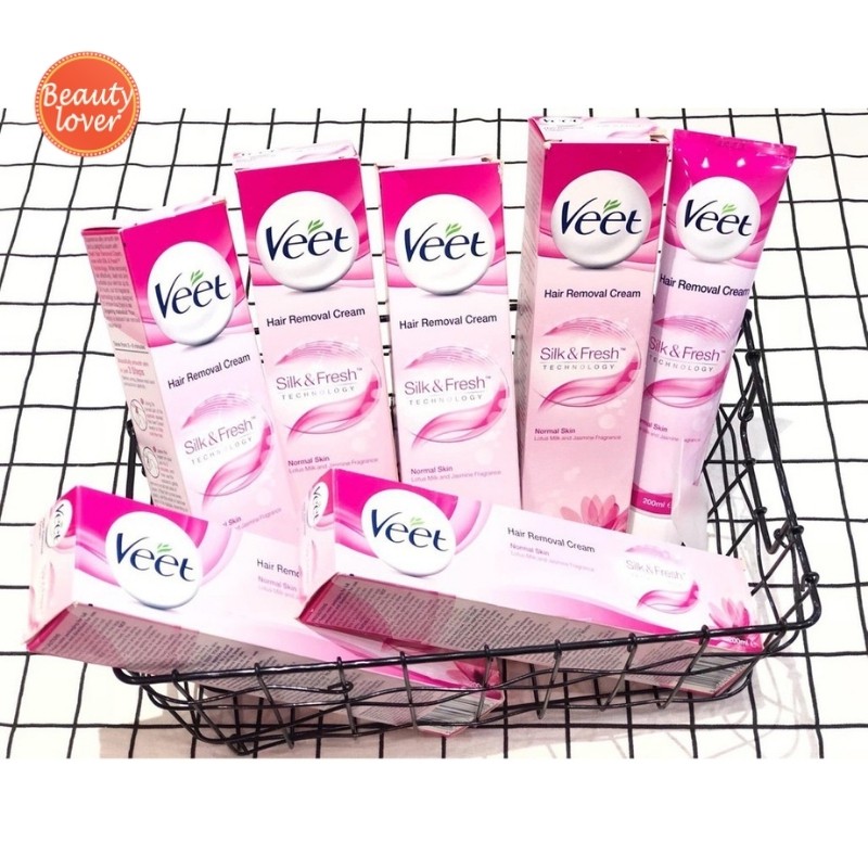 Kem Tẩy Lông Veet Pháp 100ml Silk Fresh – Beauty Lover Kem Tẩy Lông Cho Nữ, Nam, Hiệu Quả Sau 3 Phút