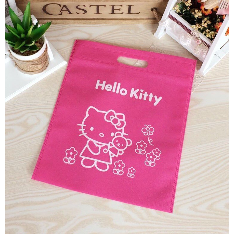 Túi vải không dệt Hello Kitty