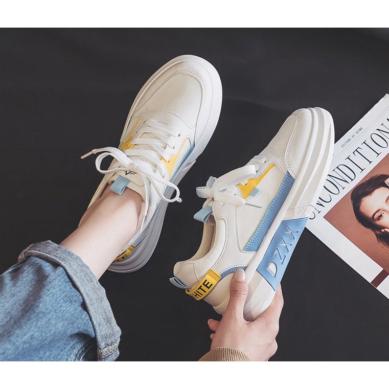Giày Nữ Thể Thao Trắng DZXX nhỏ Fashion Phong Cách Hàn 2022