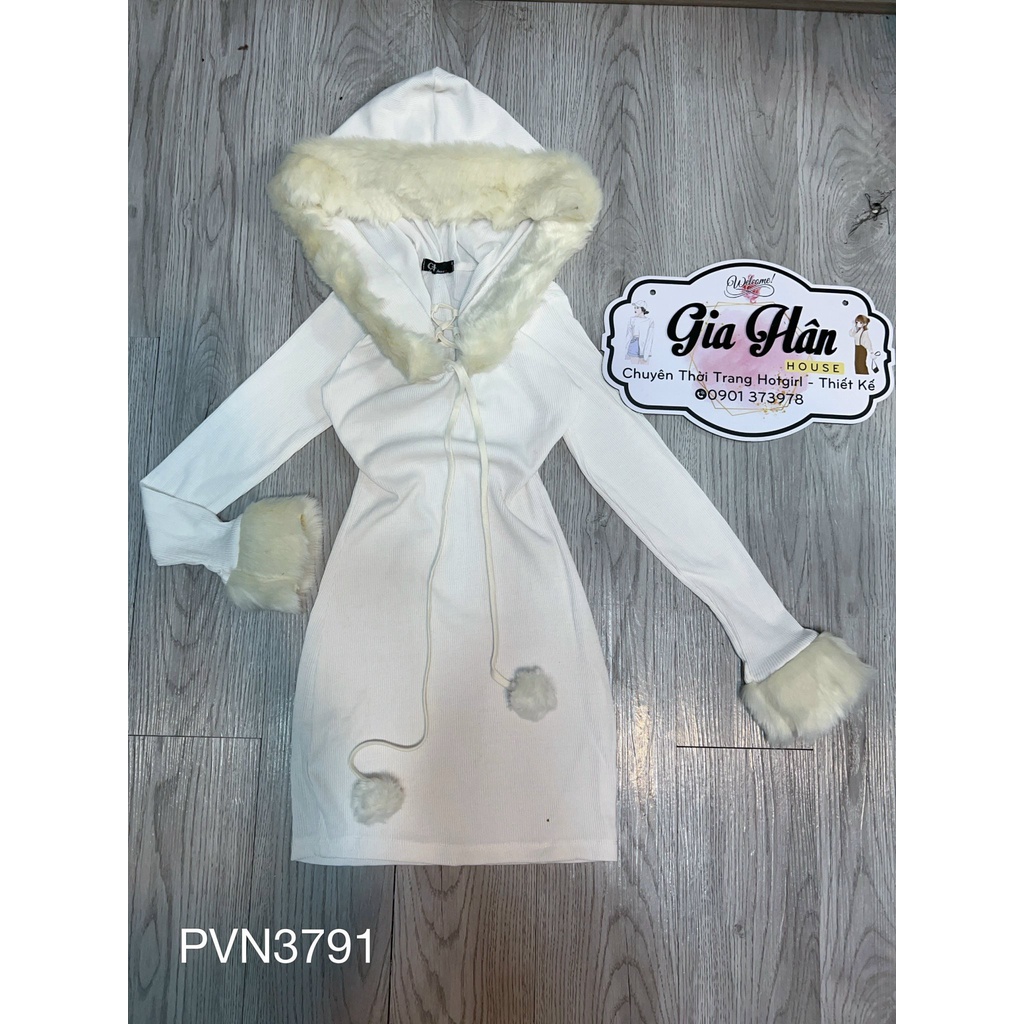 Đầm nón 2 cục bông | BigBuy360 - bigbuy360.vn