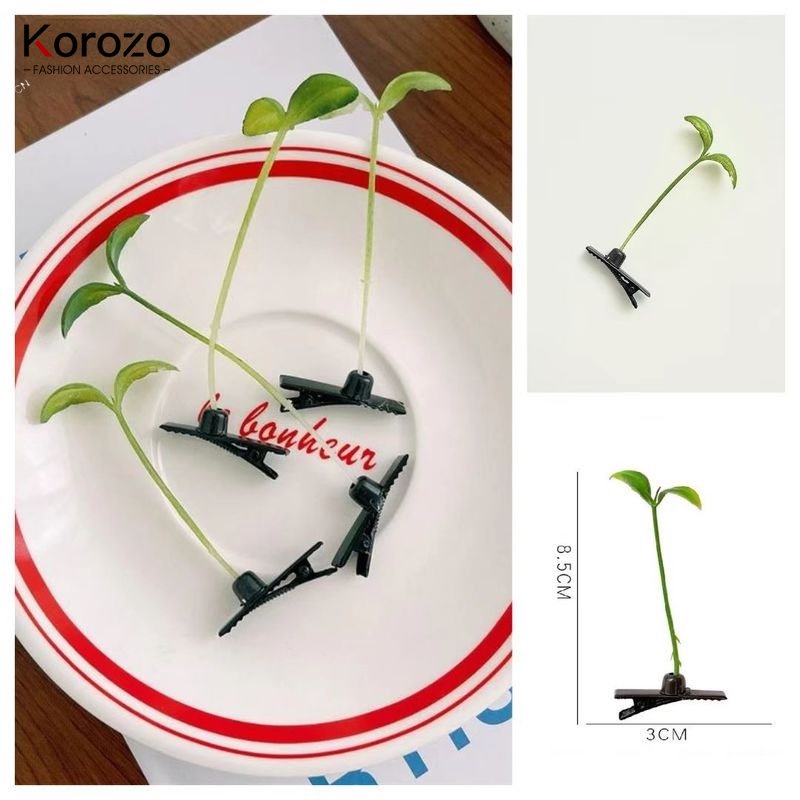 Kẹp Tóc Hình Hạt Đậu Nhỏ Xinh Xắn Dễ Thương Cho Nữ