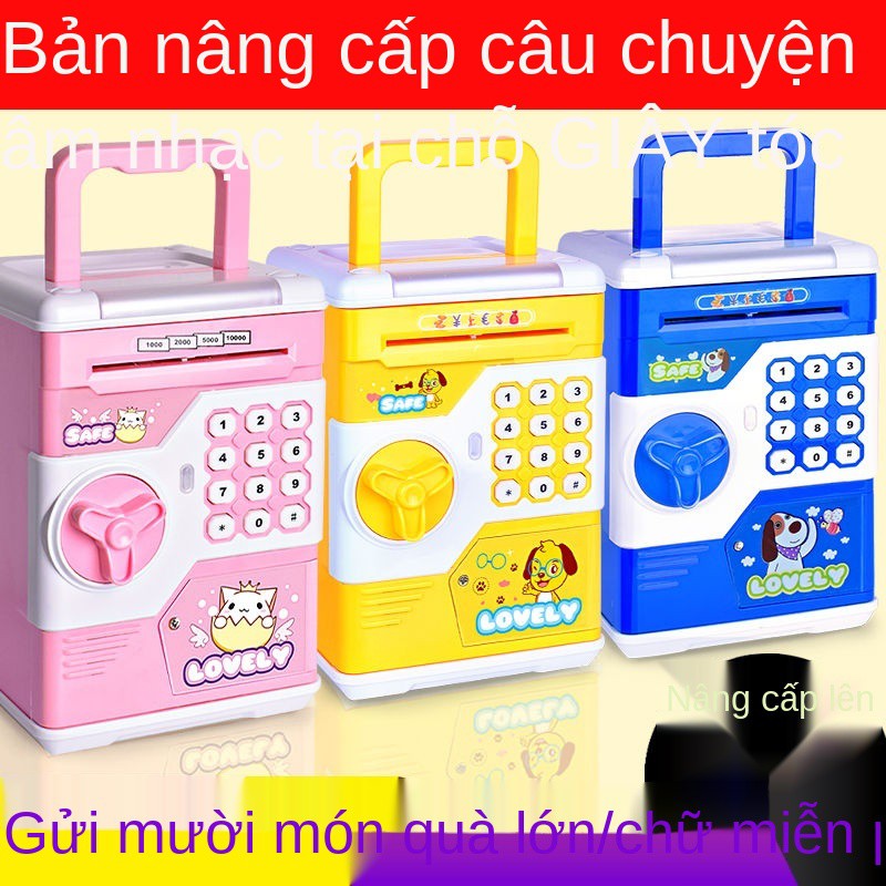 > Douyin net người nổi tiếng con heo đất dấu vân tay của trẻ em sáng tạo lớn Không. Hộp tiền gửi có thể truy cập được