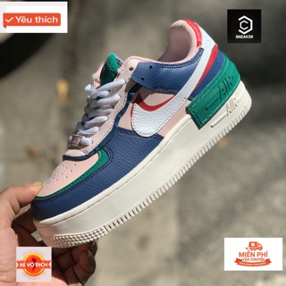 Video + ảnh thật > giày sneaker af1 xanh