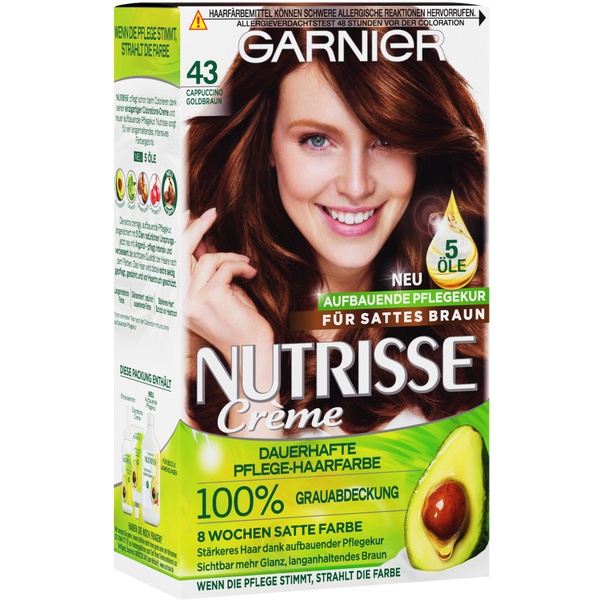 Thuốc nhuộm tóc Garnier Nutrisse creme Đức