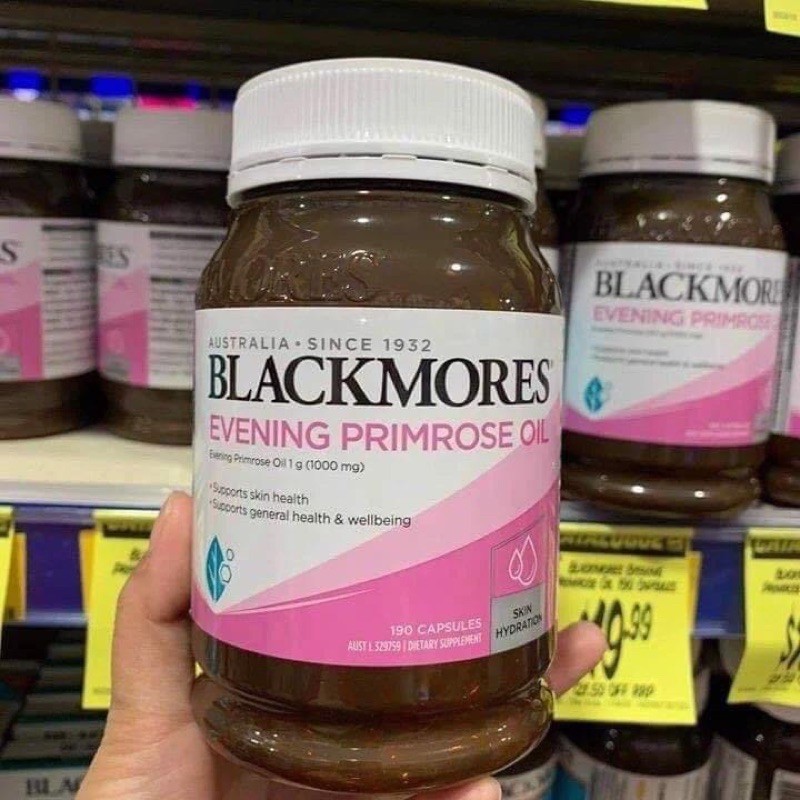 Tinh dầu hoa anh thảo Blackmores Evening Primrose Oil mẫu mới 190v | BigBuy360 - bigbuy360.vn