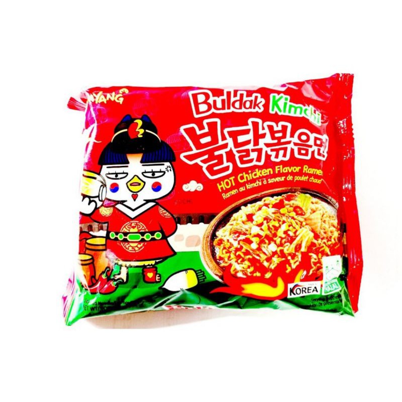 Sỉ Thùng mì cay gà đen/ kim chi  hàn quốc samyang( 40 gói X 140gr)