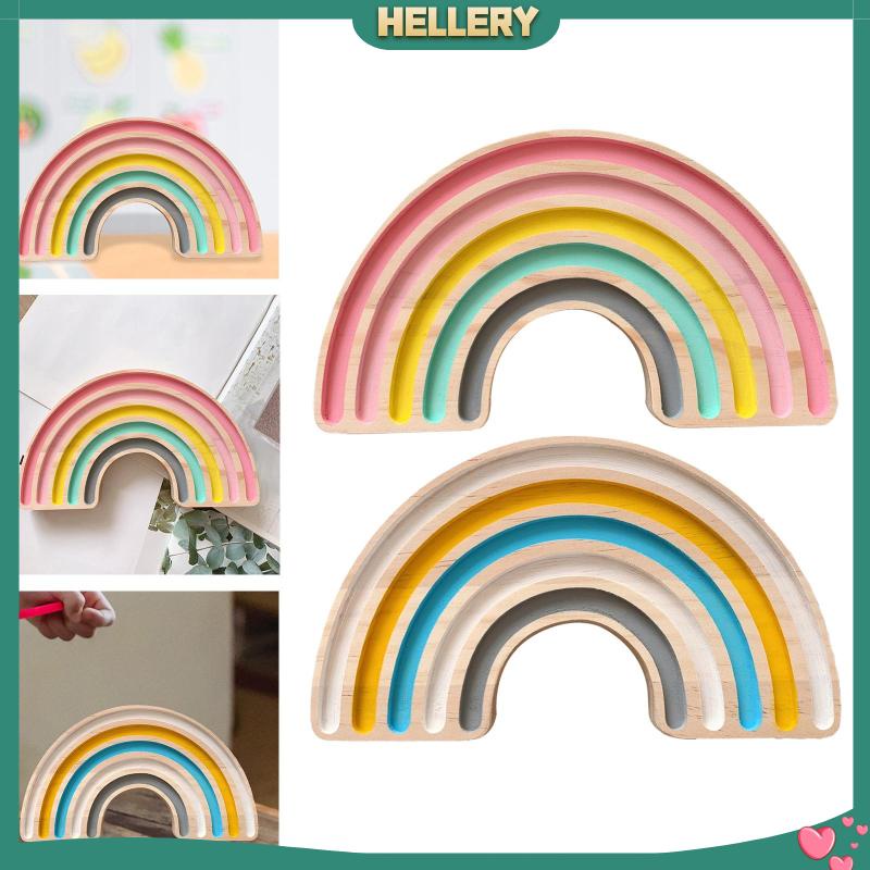 Đồ Chơi Xếp Chồng Lên Nhau Bằng Gỗ Thủ Công