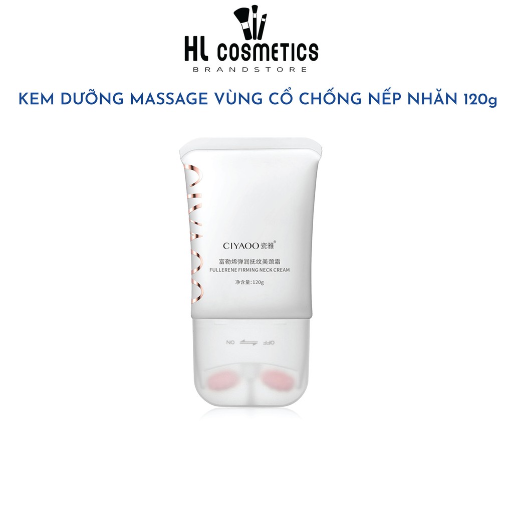 Kem Dưỡng Massage Vùng Cổ Chống Nếp Nhăn CIYAOO Fullerene Neck Cream 120g