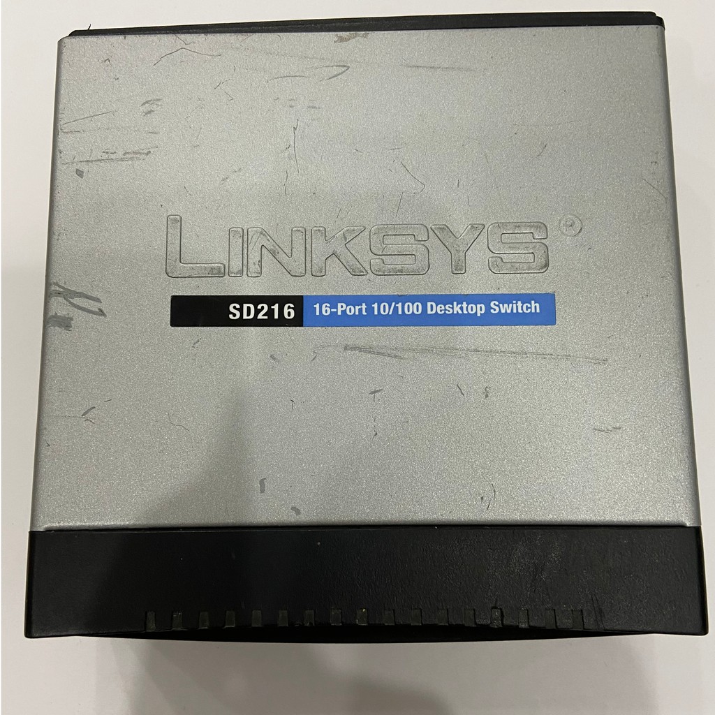 Linksys SD216 - 16 Port 10/100Mbps Ethernet Switch