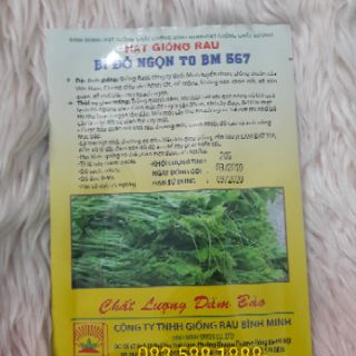 Hạt giống bí đỏ ngọn