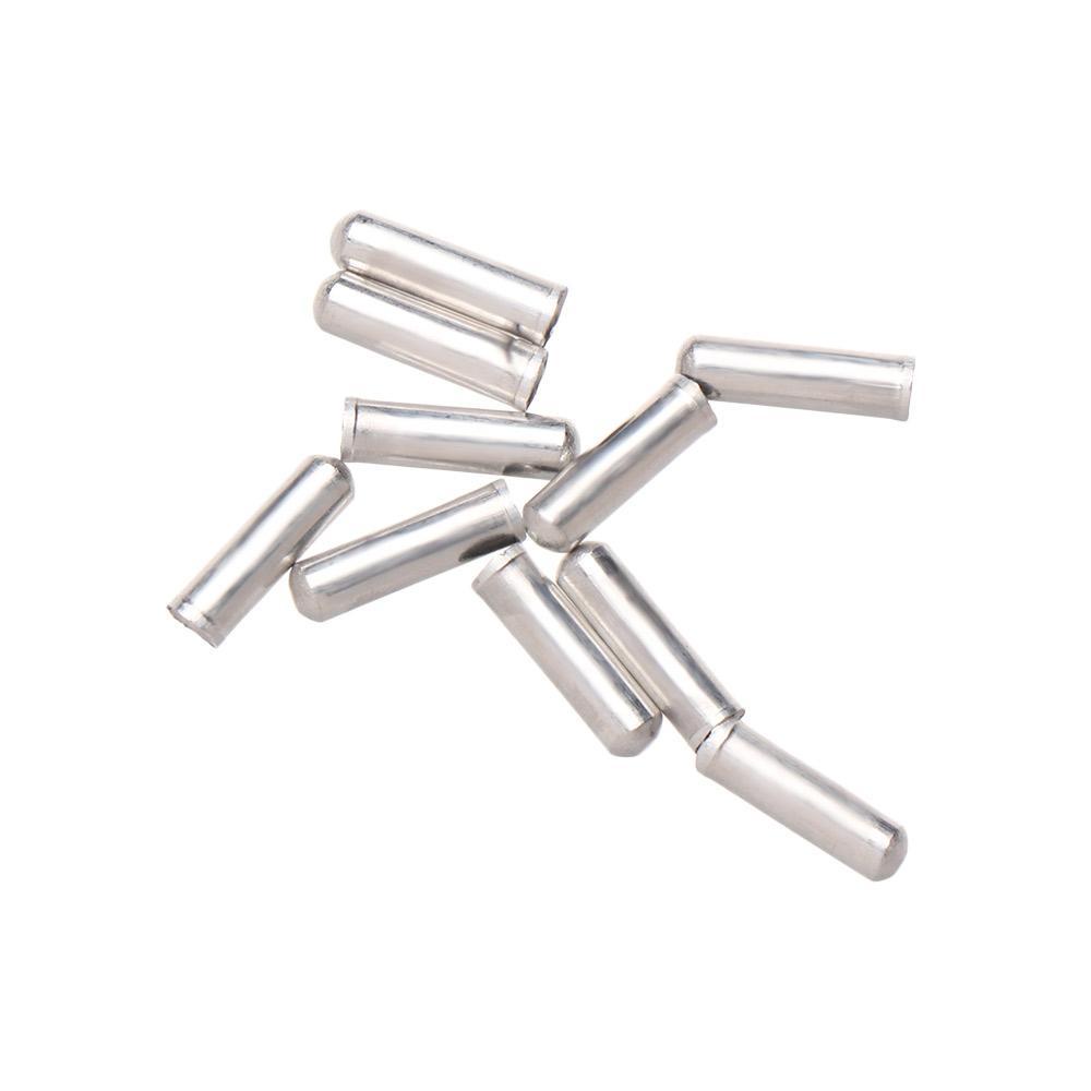 EUCA Set 100 Đầu Bọc Dây Cáp Xe Đạp Bằng Hợp Kim Nhôm