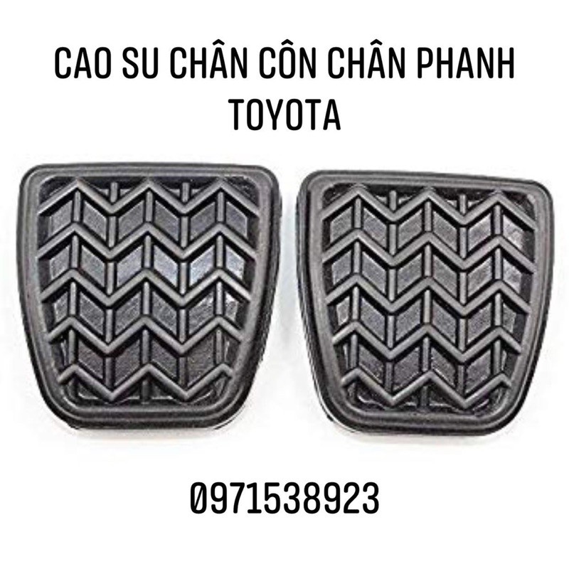 Cao su chân côn phanh toyota INNOVA, HILUX, FORTUNER, camry zace crown xịn chính hãng giá 1 cái