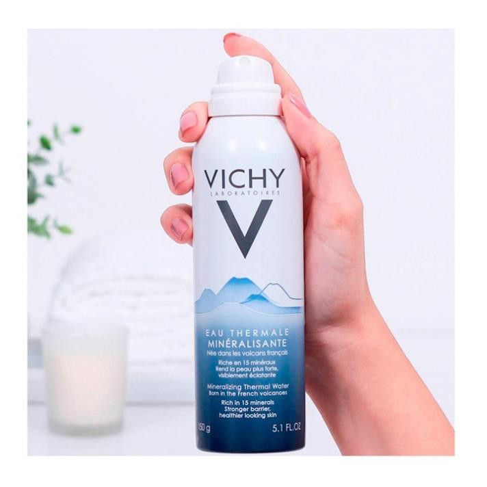 Xịt khoáng Vichy Mineralizing Thermal Water 150ml dưỡng da khỏe mạnh - Hanzy Store