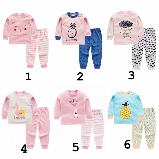 Set bộ coton  bé trai/bé gái