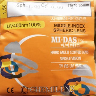 Tròng cận phản quang chống chói loá nhức mỏi mắt